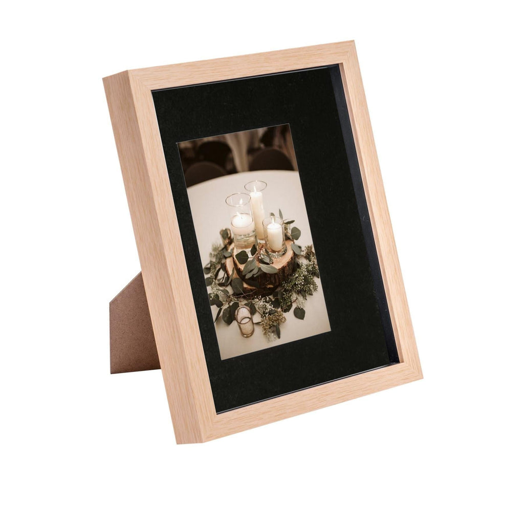 8 x 10 3D Box Photo Frame with 4 x 6 Mount