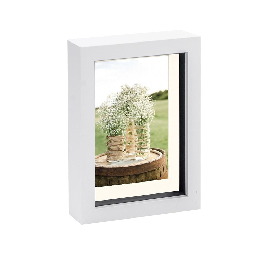 5 x 7 3D Box Photo Frame with 4 x 6 Mount