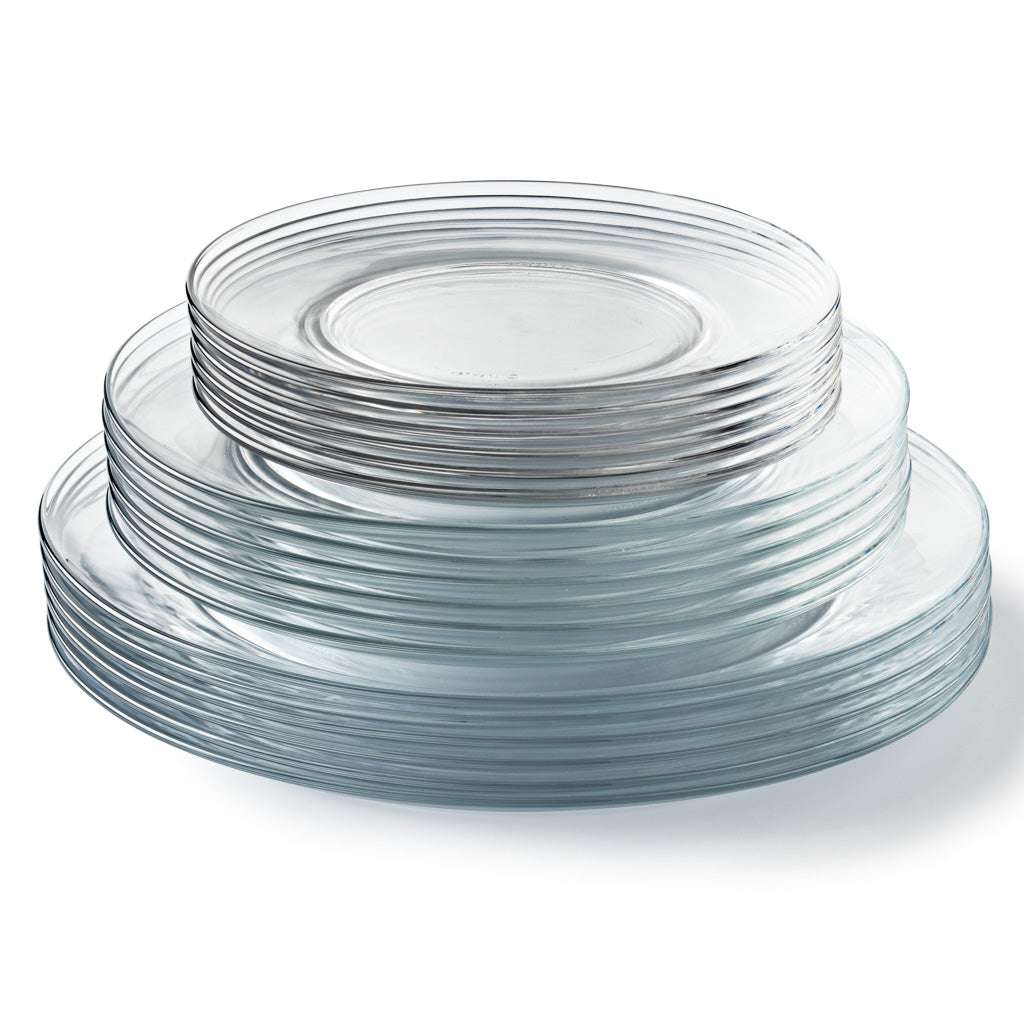 Lys Glass Dinnerware 18 Piece Set