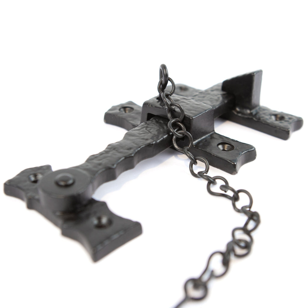 240mm Black Rustic Suffolk Latch