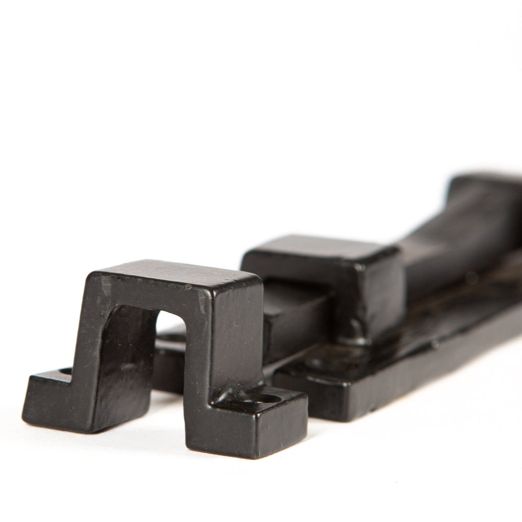 140mm Black Straight Shepherd's Crook Surface Bolt
