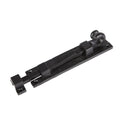 185mm Black Straight Shepherd's Crook Surface Bolt