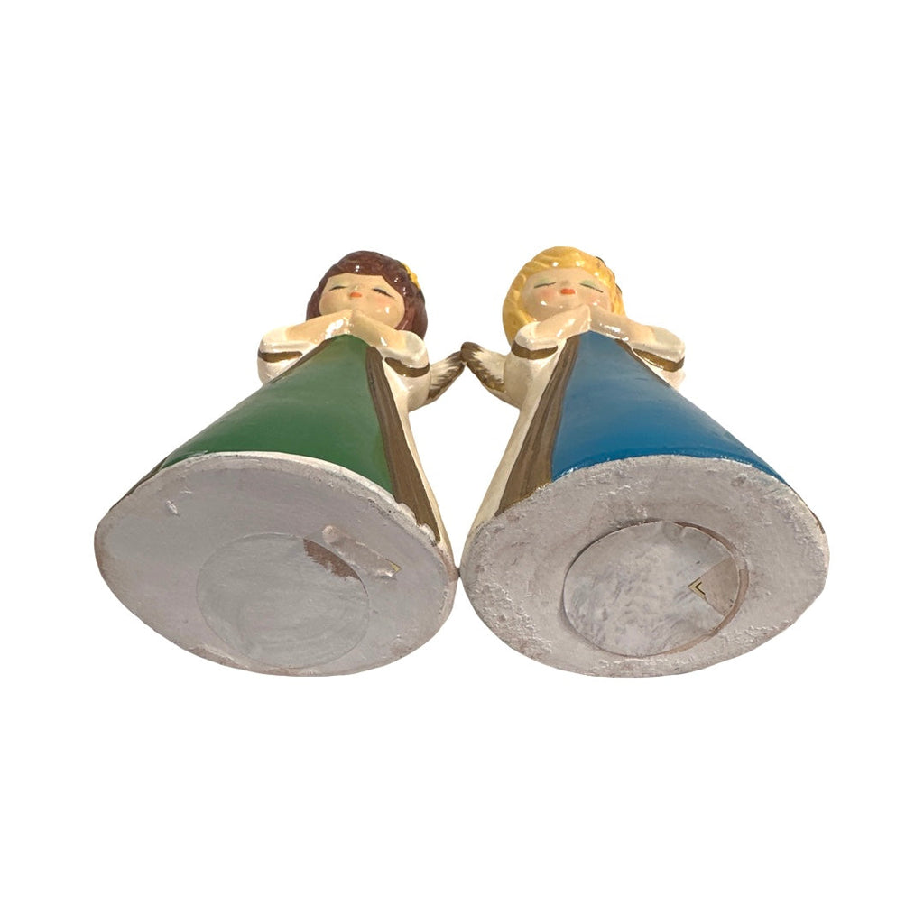 Mid-Century Praying Angels Figures (Set of 2)