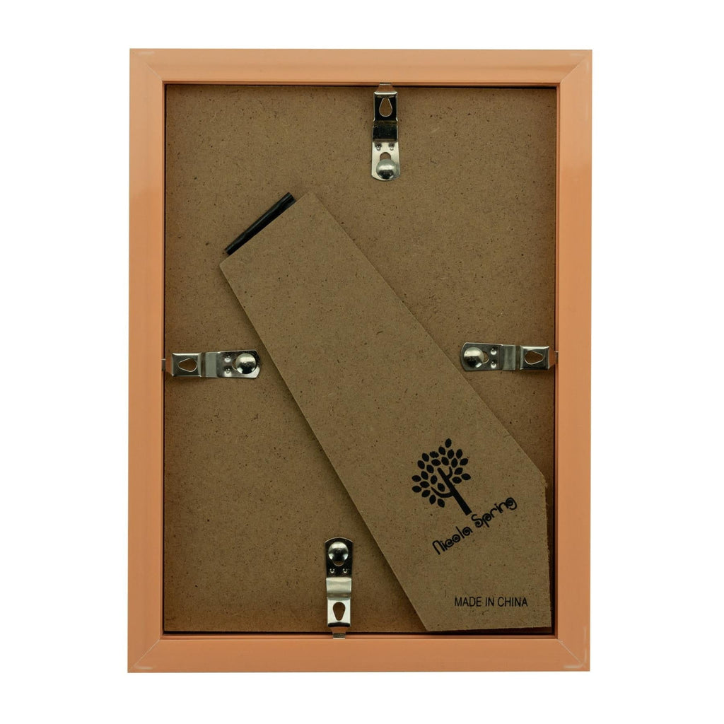 5 x 7 Dark Wood 3D Box Photo Frame - with 4 x 6 Mount