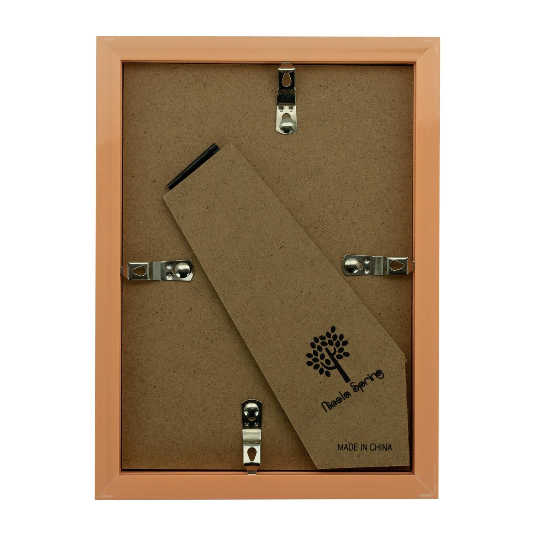 5 x 7 Dark Wood 3D Box Photo Frame - with 4 x 6 Mount