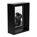 5 x 7 Black 3D Deep Box Photo Frame - with 4 x 6 Mount