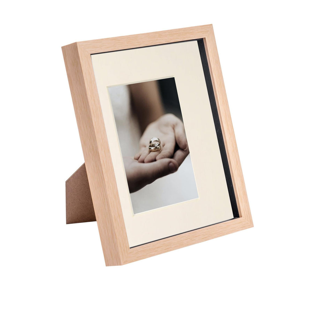 8 x 10 3D Box Photo Frame with 4 x 6 Mount