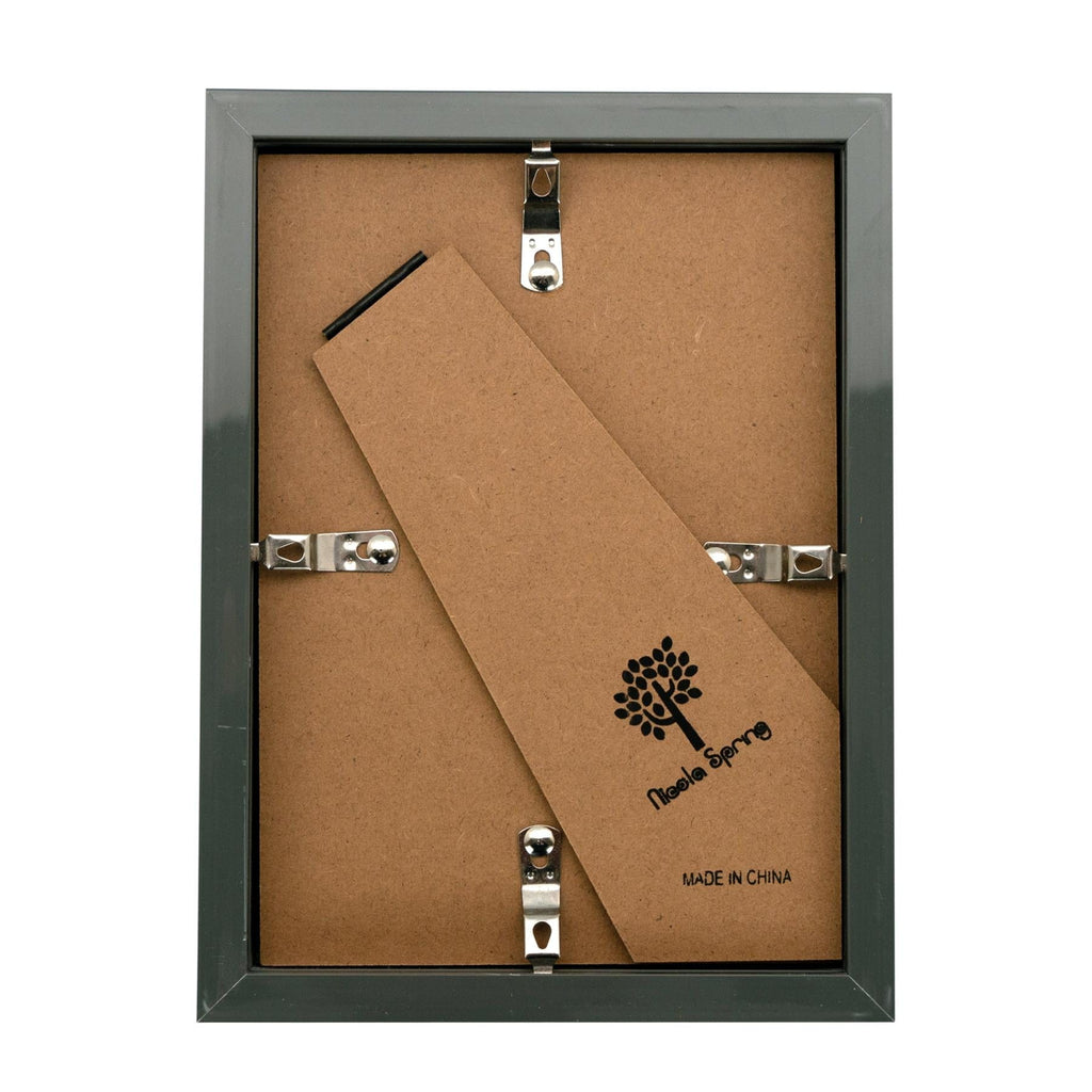 5 x 7 Grey 3D Box Photo Frame - with 4 x 6 Mount