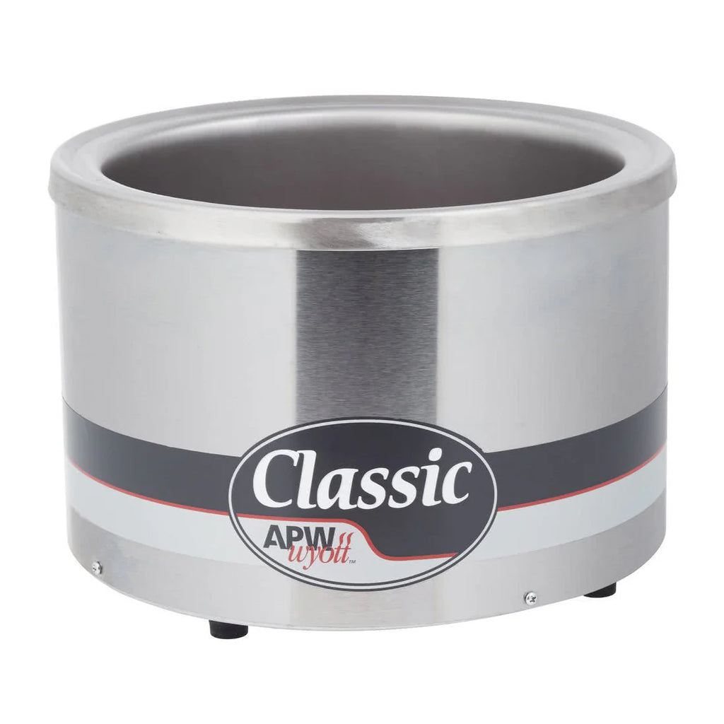 APW RW2V 11 Qt. Round Countertop Food Warmer
