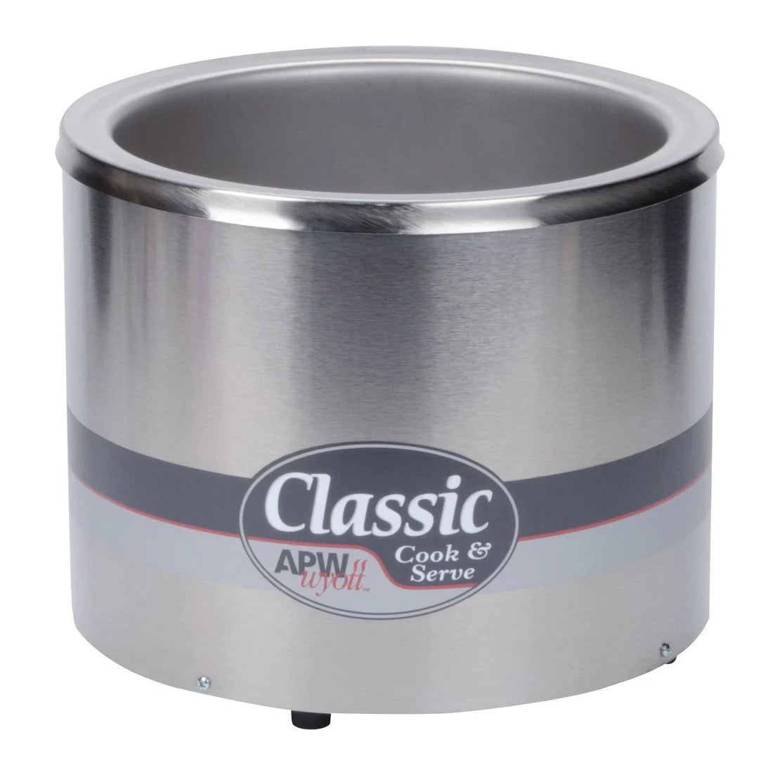 APW RCW11 11 Qt. Round Countertop Warmer Cooker / Server