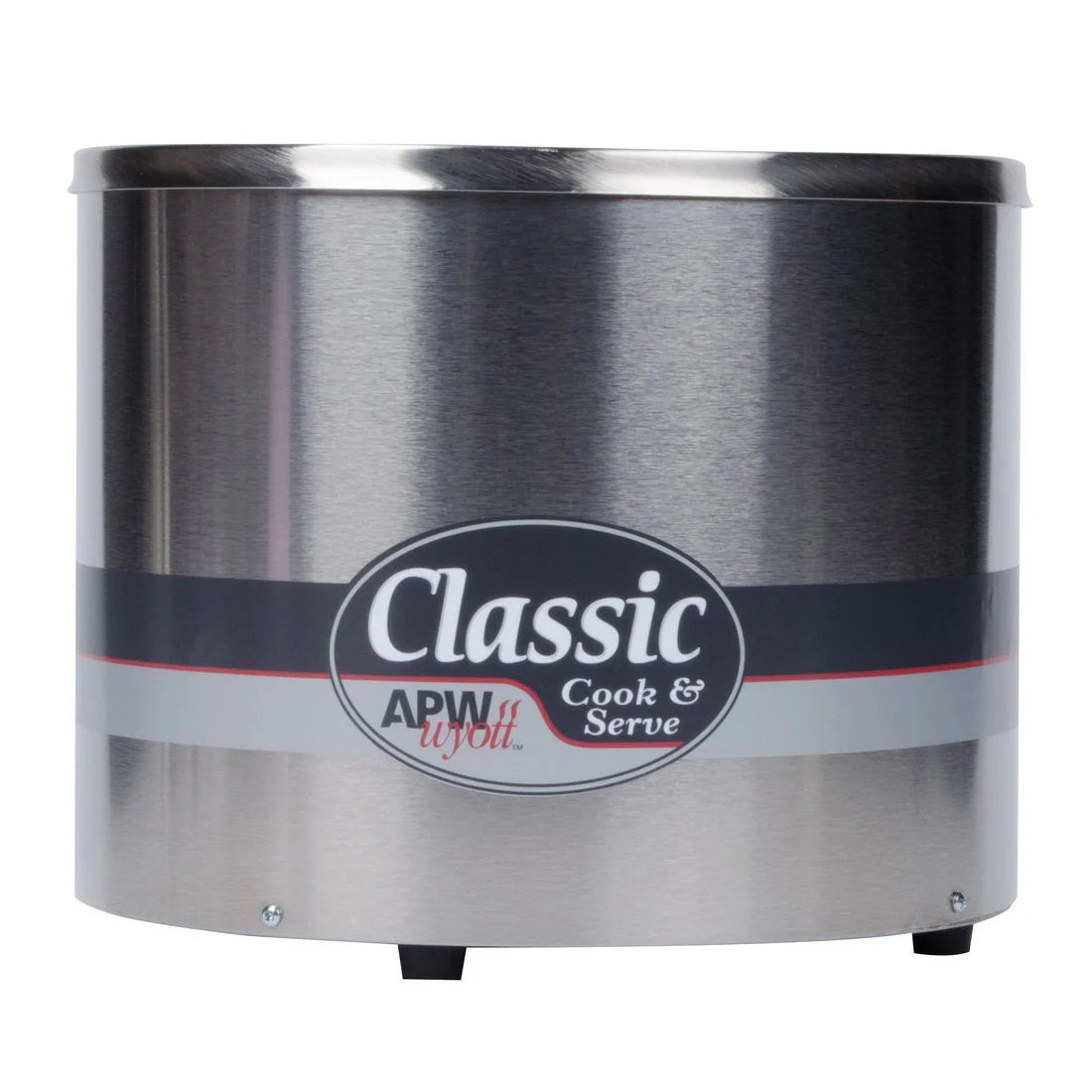 APW RCW7 7 Qt. Round Countertop Warmer Cooker / Server